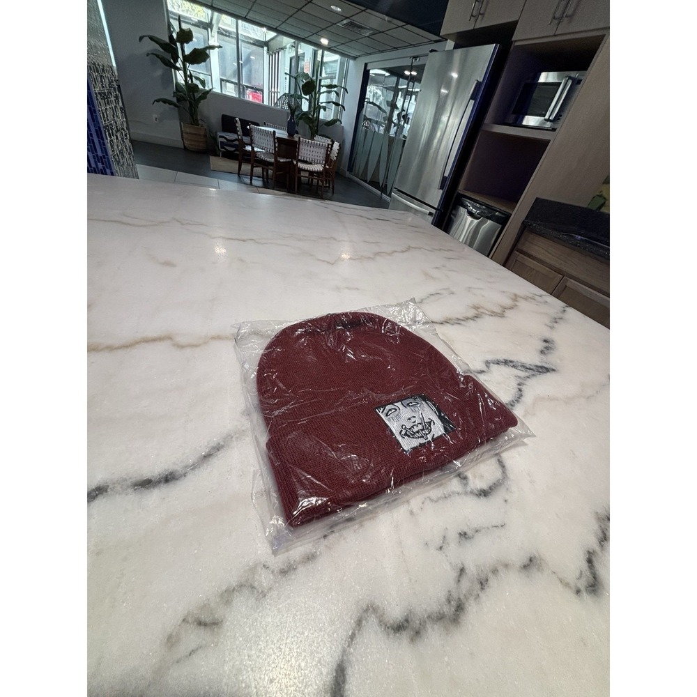 Officially licensed Junji Ito Collection Souichi Grin Embroidered Cuff Beanie